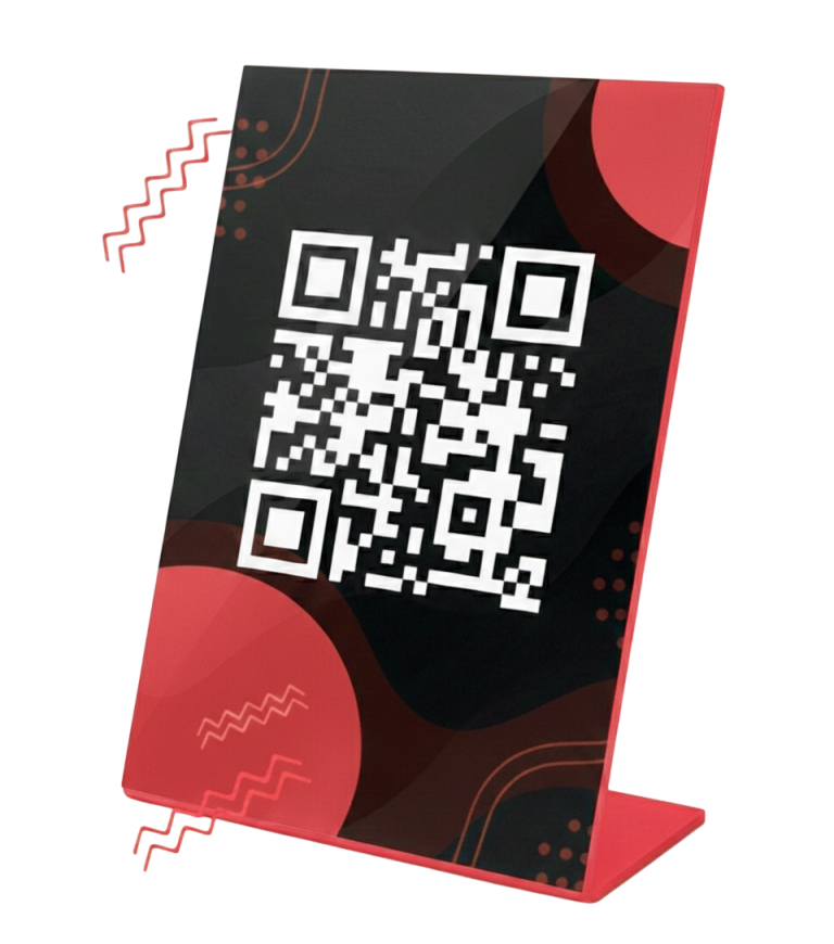 branded UPI QR payment sticker for Indian shopkeepers